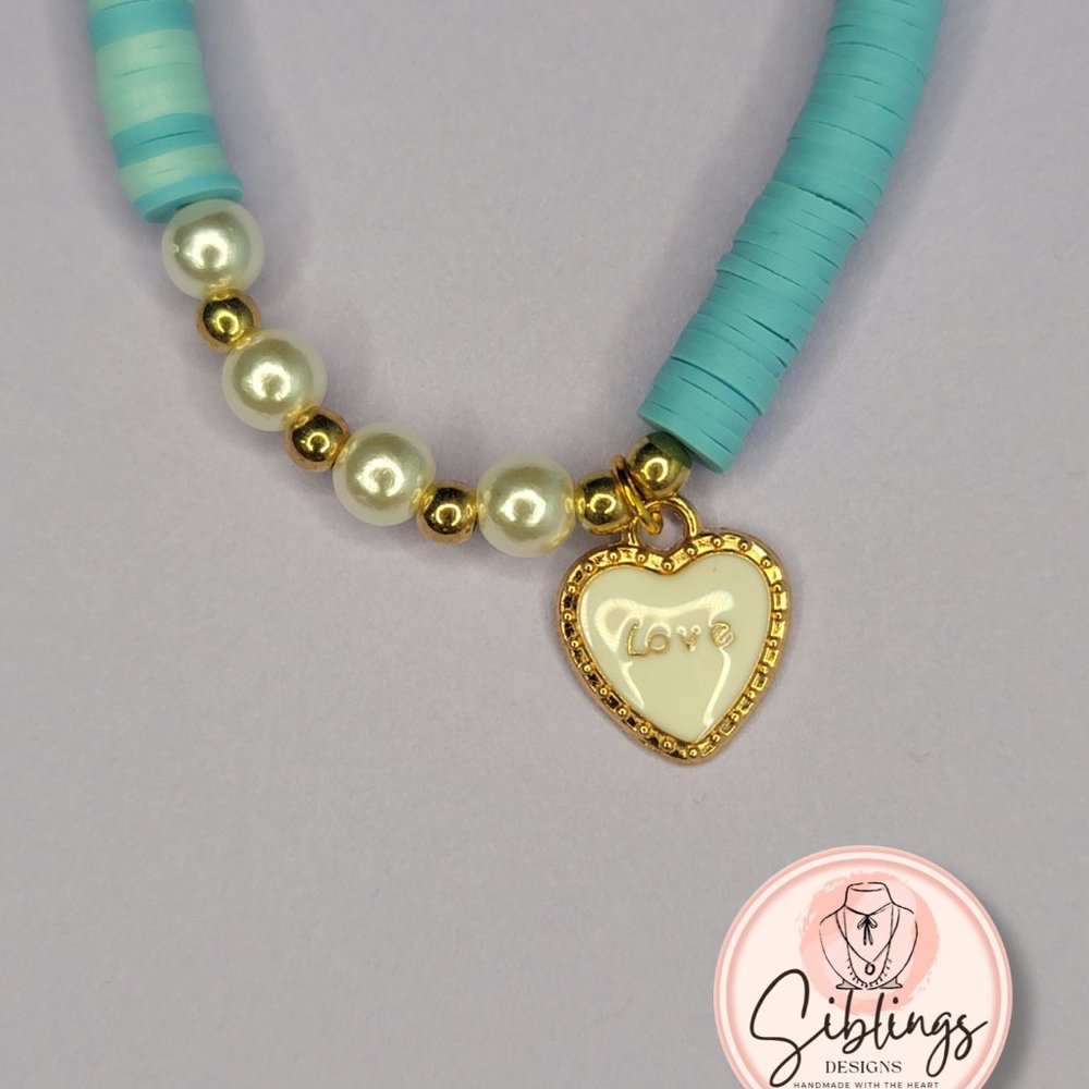Exclusive 16" Necklace with Bracelet. - Picture 4 of 10